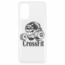 Чехол для Oppo Reno 4 Angry CrossFit - PrintSalon