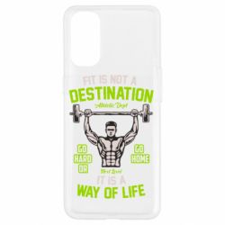 Чехол для Oppo Reno 4 Athletic Dept - PrintSalon