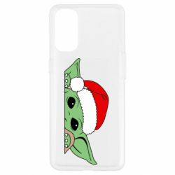 Чохол для Oppo Reno 4Baby Yoda Santa - PrintSalon