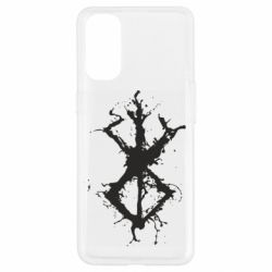 Чехол для Oppo Reno 4 Berserk label - PrintSalon