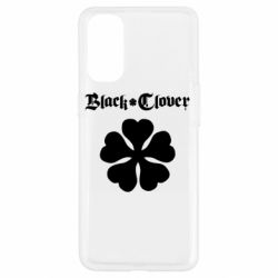 Чохол для Oppo Reno 4Black Clover Anime - PrintSalon