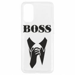 Чехол для Oppo Reno 4 Boss Costume - PrintSalon