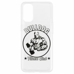 Чехол для Oppo Reno 4 Bulldog Fitness Club - PrintSalon
