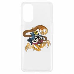 Чехол для Oppo Reno 4 Creepy Hooty - PrintSalon