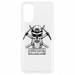 Чехол для Oppo Reno 4 Deep Rock Galactic skull - PrintSalon