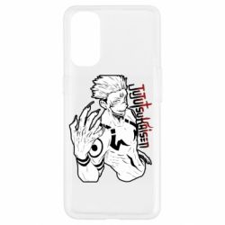 Чехол для Oppo Reno 4 Demon Sukuna art - PrintSalon