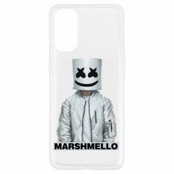 Чехол для Oppo Reno 4 DJ Marshmello Art - PrintSalon