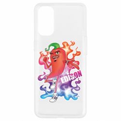 Чехол для Oppo Reno 4 Эдисон - PrintSalon