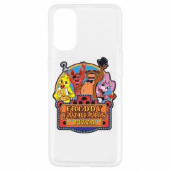 Чехол для Oppo Reno 4 Freddy Pizza - PrintSalon