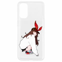Чехол для Oppo Reno 4 Genshin Impact Amber - PrintSalon