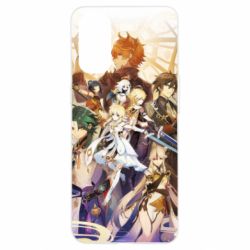 Чехол для Oppo Reno 4 Genshin Impact Characters - PrintSalon