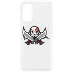 Чехол для Oppo Reno 4 God of war Kratos vector - PrintSalon