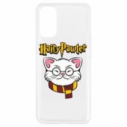 Чехол для Oppo Reno 4 Harry Potter cat - PrintSalon