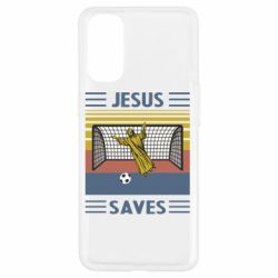 Чехол для Oppo Reno 4 Jesus will save - PrintSalon