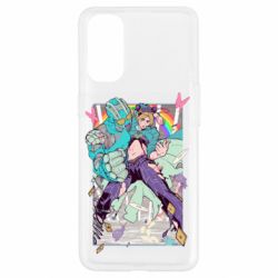 Чехол для Oppo Reno 4 Jojo's bizzare poster - PrintSalon