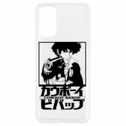 Чехол для Oppo Reno 4 Ковбой Бибоп с ружьем - PrintSalon