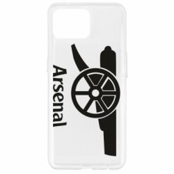 Чехол для Oppo Reno 4 Lite Arsenal simple logo - PrintSalon