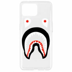 Чехол для Oppo Reno 4 Lite Bape shark logo - PrintSalon