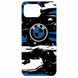Чехол для Oppo Reno 4 Lite BMW logo and art background - PrintSalon