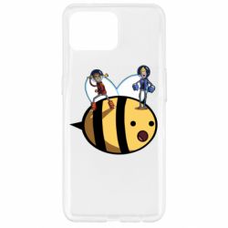 Чехол для Oppo Reno 4 Lite Brave bee - PrintSalon