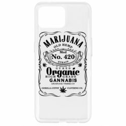 Чохол для Oppo Reno 4 Lite Cannabis label - PrintSalon