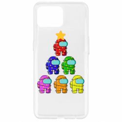 Чохол для Oppo Reno 4 Lite Christmas Tree Among Us - PrintSalon