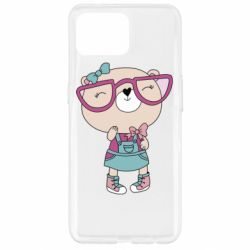 Чехол для Oppo Reno 4 Lite Cute bear - PrintSalon