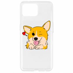 Чехол для Oppo Reno 4 Lite Cute Corgi Puppy - PrintSalon