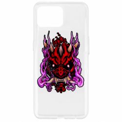 Чехол для Oppo Reno 4 Lite Darth Maul Japanese mask - PrintSalon