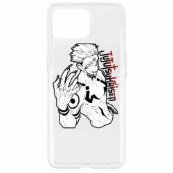 Чехол для Oppo Reno 4 Lite Demon Sukuna art