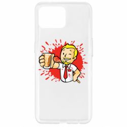 Чехол для Oppo Reno 4 Lite Fallout  boy blood - PrintSalon