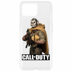 Чехол для Oppo Reno 4 Lite Ghost CoD-PrintSalon Чехол для Oppo Reno 4 Lite Ghost CoD