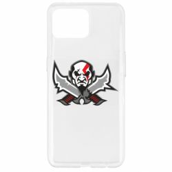 Чехол для Oppo Reno 4 Lite God of war Kratos vector - PrintSalon