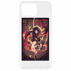 Чохол для Oppo Reno 4 Lite Ху Тао з Хомою - PrintSalon