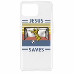 Чехол для Oppo Reno 4 Lite Jesus will save - PrintSalon