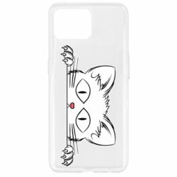 Чехол для Oppo Reno 4 Lite Котейка - PrintSalon