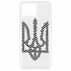 Чехол для Oppo Reno 4 Lite Креативный герб Украины.