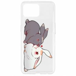 Чехол для Oppo Reno 4 Lite Кролики Вэй и Лань - PrintSalon