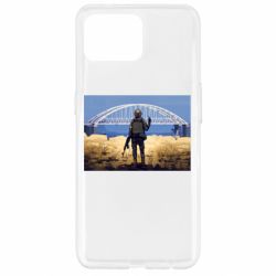 Чехол для Oppo Reno 4 Lite Марка с Крымским мостом - PrintSalon