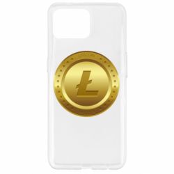 Чехол для Oppo Reno 4 Lite Litecoin coin - PrintSalon