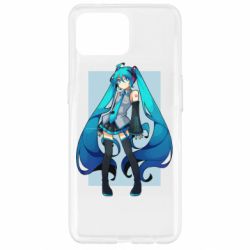Чехол для Oppo Reno 4 Lite Miku art - PrintSalon