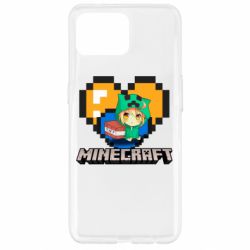Чохол для Oppo Reno 4 Lite Minecraft Girl - PrintSalon