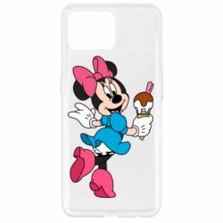 Чохол для Oppo Reno 4 Lite Minnie Mouse and Ice Cream - PrintSalon