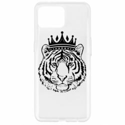 Чехол для Oppo Reno 4 Lite Папа-Тигр - PrintSalon