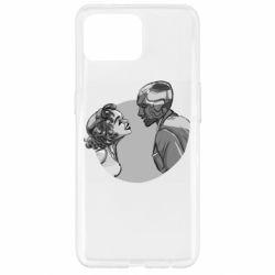 Чехол для Oppo Reno 4 Lite Retro Wanda and Vision - PrintSalon