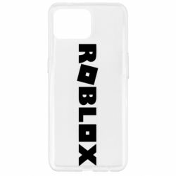 Чехол для Oppo Reno 4 Lite Roblox inscription - PrintSalon