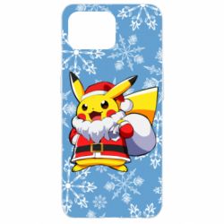 Чохол для Oppo Reno 4 Lite Santa Claus Pikachu - PrintSalon