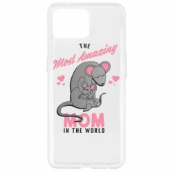 Чехол для Oppo Reno 4 Lite The Most amazing mom in the world - PrintSalon