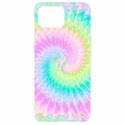 Чохол для Oppo Reno 4 Lite Tie dye spiral - PrintSalon
