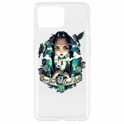 Чехол для Oppo Reno 4 Lite Уэнздей арт - PrintSalon